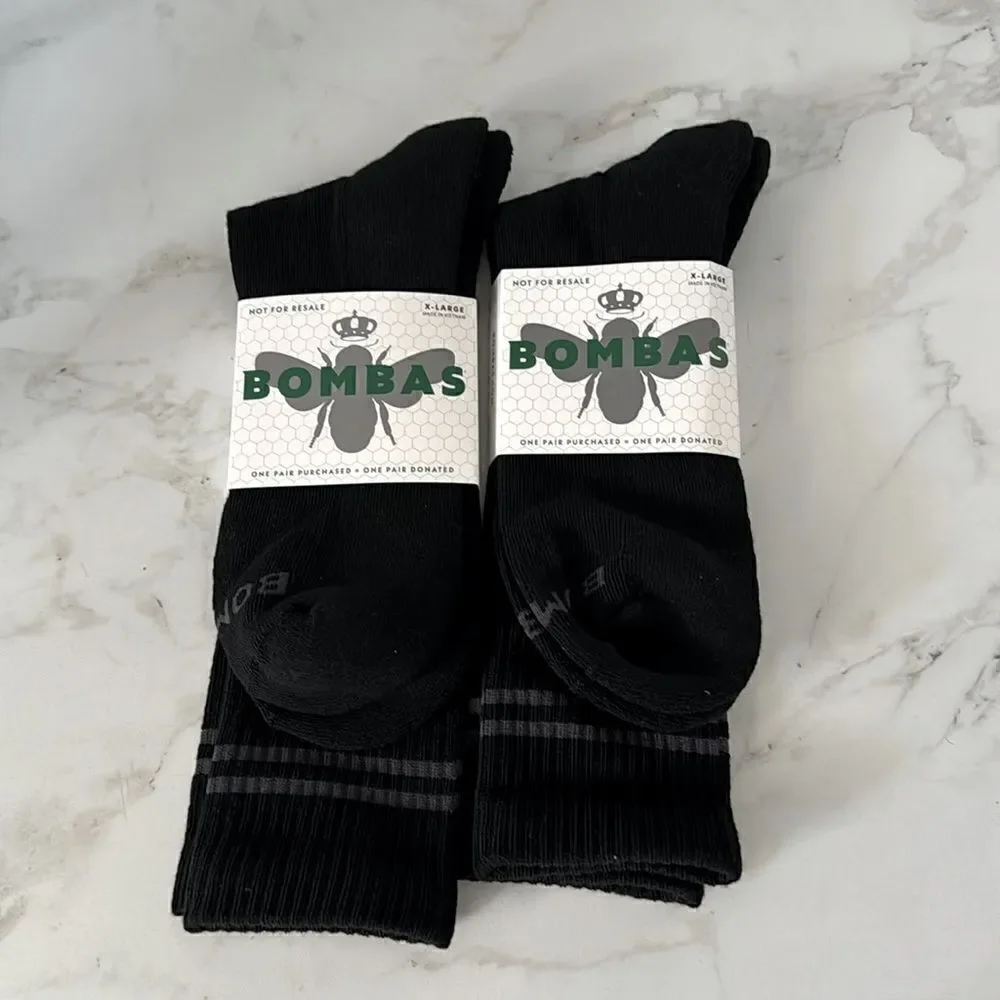 Bombas Men's Crew Socks NWT